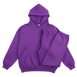 Ensemble sweat à capuche et jogging personnalisé pour homme, deux pièces, toutes saisons, survêtement de sport - Product Image 3