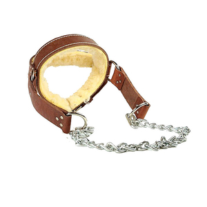 Top Quality Genuine Cowhide <b>Leather</b> Adjustable Anti-Slip Head <b>Harness</b> for Weightlifting Gym & Fitness Use Head <b>Harness</b> - Product Image 1