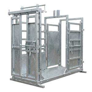 OEM ODM Made in Vietnam Individual <b>Cow</b> Box Calf Hutch Heavy Duty Hot Dipped Galvanized Steel 800kg ISO9001 Sedex Certified EU - Product Image 2