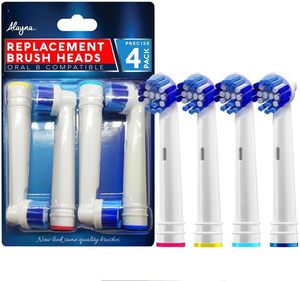 Gingival Line Precisions Medium Bristle Replacement <b>Toothbrush</b> <b>Heads</b> for Oral-B Electric Brush Refills Hotel Household Use - Product Image 5