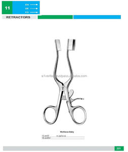 Retractor Weitlaner-Baby A-1 VERITAS de 13/16 cm, Instrumento Quirúrgico Reutilizable Autoajustable |   Acabado Mate Opaco con Certificación CE - Product Image 5