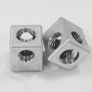 Collecteur multi-ports fileté en aluminium et acier inoxydable, modèle 13 - Product Image 3