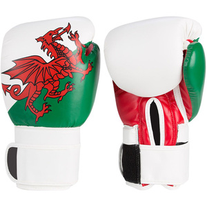 Custom Made Punching Gloves PU Leather Durable Padding Adjustable <b>Wrist</b> <b>Strap</b> for Adult Fitness - Product Image 4