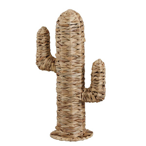 Meilleures ventes 2025 : Décoration de chambre en jacinthe d'eau tressée à la main CACTUS – Prix de gros - Product Image 4