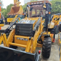 Harga Terbaik CAT 428 Backhoe Loader Asli Jepang dengan Sertifikasi EMA CE EPA, Berkualitas Tinggi dan Harga Bagus Cat428