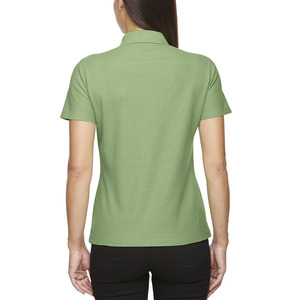 เสื้อโปโลผู้หญิง สไตล์ลำลอง ลายสก็อต ผลิตจากโรงงาน รับผลิตเสื้อกอล์ฟแบบเรียบๆ แบรนด์ตามสั่ง สีพื้น แห้งเร็ว - Product Image 6