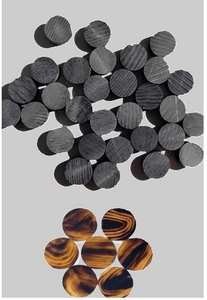 Boutons en corne de buffle indienne faits à la main, de qualité supérieure, écologiques, forme personnalisée, épaisseur 5mm-5.50mm, modernes et naturels - Product Image 3