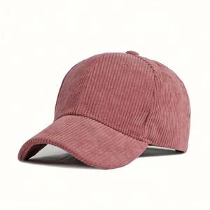 Casquette de baseball unisexe en velours côtelé de haute qualité, en gros, en stock, avec logo personnalisé, motif commun, 6 panneaux, pour l'extérieur - Product Image 5