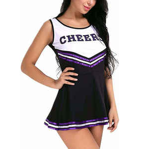 Uniformes de danse pour adultes, fabrication OEM, fourniture directe d'usine, uniforme de cheerleading, vêtements d'entraînement personnalisés pour les cheerleaders - Product Image 2