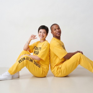 Conjunto de Ropa Deportiva de Alta Calidad, Camiseta y Pantalón Deportivo con Estampado Personalizado, Moda Urbana para Hombre y Mujer - Product Image 5