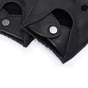 Wholesale Custom Design Breathable Leather Driving Gloves Factory-Made Lightweight Wrist-Length Retro Style Eco-Friendly - Product Image 3