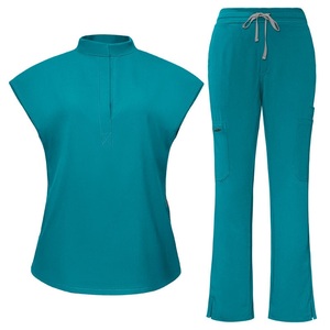 MAINTAIN <b>Christmas</b> Sublimated Cotton <b>Scrub</b> Hospital Uniform with Needle Detection Unisex - Product Image 1