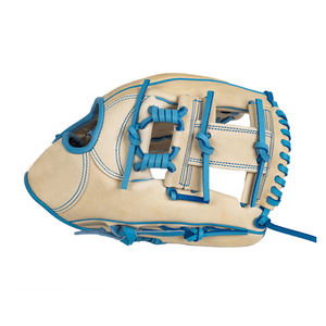 Gant de baseball en cuir véritable de qualité supérieure de 12 pouces, logo personnalisé, respirant, ajustable, pour adulte et jeune joueur, confort optimal pour le receveur et le joueur de plein champ - Product Image 5