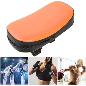 Best Selling Custom Focus Pads Training Kick Pads Curved Arm Pad Mma Kick <b>Boxing</b> Focus Punch Shield Kicking Pads Pakistan - Product Image 4