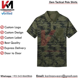 Camiseta Polo Táctica de Alto Rendimiento, Absorbente de Humedad, Transpirable, Duradera, Ajuste Cómodo para Uso Activo - Product Image 3