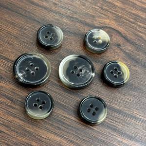 Handmade Natural Horn Buttons Sustainable Fashion Accessories Horn Polished Buttons by Curio Craft - Product Image 6