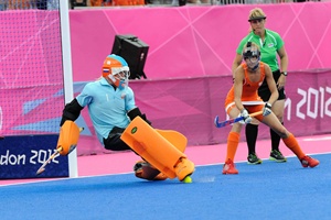 Kits de gardien de but de hockey sur gazon d'extérieur OEM de haute qualité avec protège-jambes et protège-ventre, ensemble standard - Product Image 2