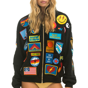 En gros, Sweat à capuche unisexe épais, effet vieilli, délavé à l'acide, avec patch brodé, coupe oversize pour homme - Product Image 2