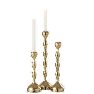 Best Selling Metal Candle Stand for Home Decor High Quality Candle Holder Gold Finished Casted Aluminium Handmade Customized - Product Image 5