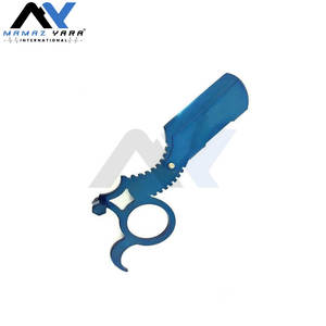 Maquinilla de Afeitar Azul con Cuchilla Reemplazable, Maquinilla de Afeitar Recta para Cara y Cuerpo, Material Duradero, Afeitado Profesional, Maquinillas de Afeitar para Hombre - Product Image 5