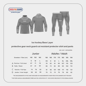Camiseta de Hockey de Manga Larga Holgada con Protección Anticorte y Logotipo Frontal, Estándar de Seguridad Europeo, para Hombres, Ropa Deportiva de Hockey sobre Hielo - Product Image 4