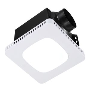 Ventilatore da Bagno 130 CFM con Luce LED, Motore AC Premium, Tre Velocità, Temperatura Colore Regolabile, 1.5 Sones, Silenzioso - Product Image 5