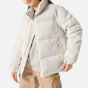 Econex Sports 2025 marca otoño PU chaqueta de cuero mujer Stand Collar manga larga cremallera abrigo corto moda Slim abrigo de cuero corto - Product Image 3