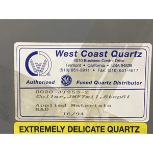 AMAT 0020-JT253-2 FILLER, COLLAR, 7MIL ESC, STEP - Equipo y piezas de semiconductores de confianza de Trusted Global Legacy - Product Image 6