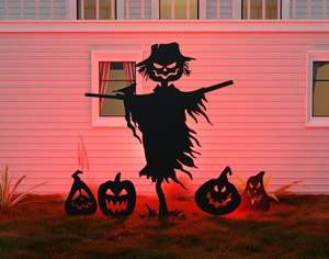 Adornos de hierro únicos para jardín de Halloween, para decoración de exteriores, creando un ambiente embrujado - Product Image 3