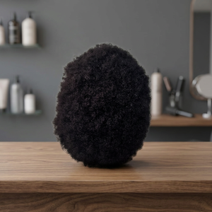 Perruque Toupet Afro 100% Cheveux Humains Remy Indiens, Ondulations Profondes Souples, Ondulations Naturelles, Ondulations d'Eau, Étanche, Taz Hair BD, Base Monofilament - Product Image 2