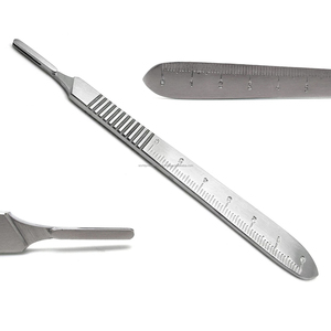 Mango de bisturí BP No. Herramienta Quirúrgica ENT Manual de Acero Inoxidable Reutilizable y Autoclavable con Opción de Logotipo OEM WPS - Product Image 3