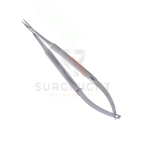 Portaagujas Micro Oftálmicos de Acero Inoxidable Alemán para Microcirugía, Instrumento Quirúrgico con Certificación TC, CE, ISO de Blush Surgical - Product Image 4