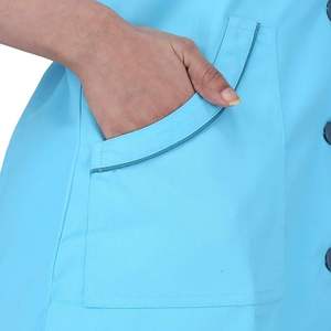 Conjunto de Uniformes Médicos de Verano de Alta Calidad, Unisex, Manga Corta, Poliéster y Spandex - Product Image 4