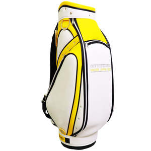 Bolsa de Golf Premium Bagnex B5100, Impermeable, con Soporte, Cierre de Cremallera, Logotipo Personalizado, Fabricada en Cuero Genuino, PU/Nailon, para Hombre - Product Image 1