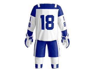 Uniforme de hockey sur glace sur mesure pour hommes, léger, facile à porter, entièrement personnalisé, respirant, de haute qualité - Product Image 2