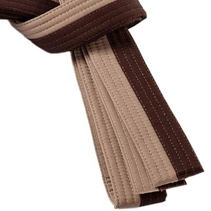 Ceintures de karaté et de BJJ unisexes respirantes en sergé/toile OEM de haute qualité - Logo personnalisé positionné à l'avant - Prix de gros FAWKES SPORTS - Product Image 6