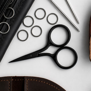 Ciseaux à broder miniatures de couleur personnalisée, outil professionnel de coupe de fil tranchant pour la couture et l'artisanat - Product Image 4