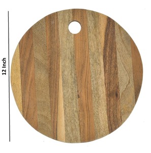 Premium Quality Polished <b>Wooden</b> Cutting Board Durable Eco-Friendly Surface for Kitchen Use Chopping <b>Slicing</b> Food Preparation - Product Image 5