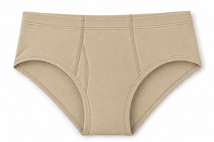 Calzoncillos de punto para hombre, 100% algodón premium, sin costuras, de tiro medio, con logo personalizado en la cintura - Product Image 2