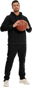 Men Cotton Tracksuit Set Hoodie and Sweatpants Custom Design Sportswear Jogging Suit Bulk Supplier - Product Image 2