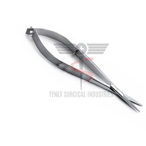 Ensemble de micro-pince à aiguilles Castroviejo, ciseaux et pinces, instruments chirurgicaux professionnels en acier inoxydable, approuvé CE ISO - Product Image 6