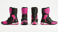 Sepatu Bot Motor Anti Air Desain Terbaru Streetwear Off Road Safety Desain Logo Kustom Sepatu Bot Biker Kulit Bernapas