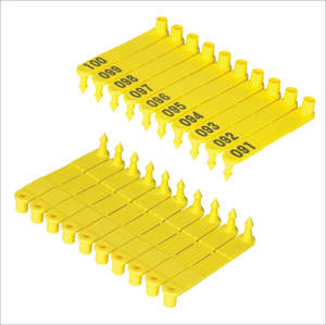 Etiquettes d'oreille pour animaux en nylon avec gravure laser aux couleurs vives - Product Image 4