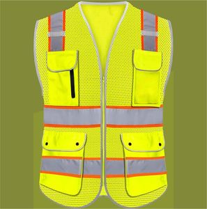 Chaleco de Trabajo Casual para Hombre al por Mayor, Ropa Exterior Multibolsillos, Servicio OEM, Ropa de Construcción Personalizada - Product Image 2