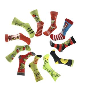 Calcetines Casuales de Invierno Unisex Personalizados, 100% Algodón, Antibacterianos, Ecológicos, con Diseño de Dibujos Animados, de Secado Rápido y Antideslizantes para Deportes - Product Image 2