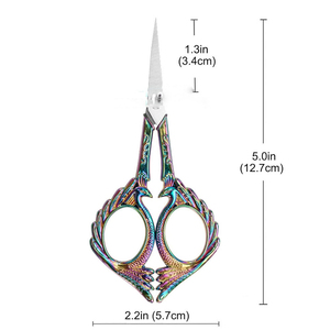 Professional Embroidery <b>Scissors</b> Stainless Steel Precision Thread Cutting <b>Scissors</b> for Sewing and Crafting - Product Image 2