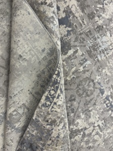 Luxury Hand Tufted Wool Silk Kilim Geometric <b>Plush</b> Area Carpet Rug for Living Room Home Decor - Product Image 2