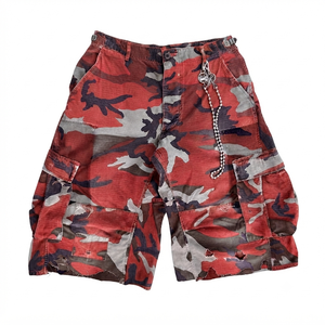 Premium Custom High Quality Streetwear Camouflage <b>Cargo</b> Shorts <b>Man</b> Camofluge <b>Men's</b> Baggy <b>Camo</b> Shorts Manufacturer <b>Cargo</b> Shorts - Product Image 3