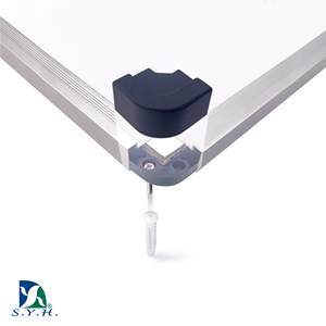 Pizarra Magnética de Borrado en Seco con Marco de Aluminio, Ganchos de Montaje y Protección de Esquinas de Plástico - Product Image 5