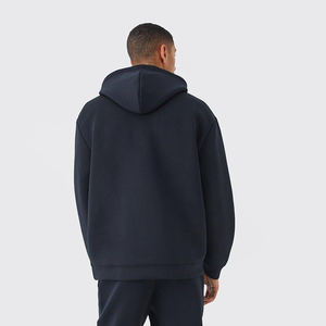 Ensemble de survêtement streetwear d'hiver pour homme, sweat à capuche et pantalon de jogging, respirant, coupe-vent, imprimé, 100% coton, service OEM - Product Image 2